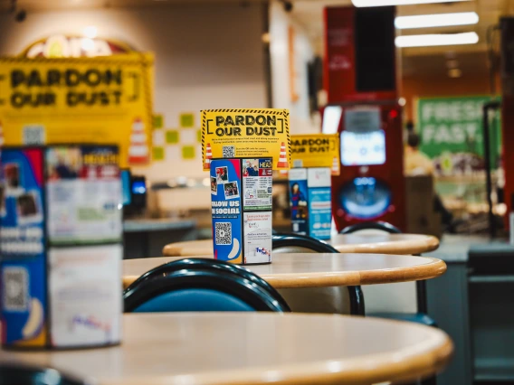 Table Topper Ads