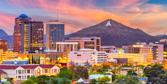 Tucson Skyline cropped image