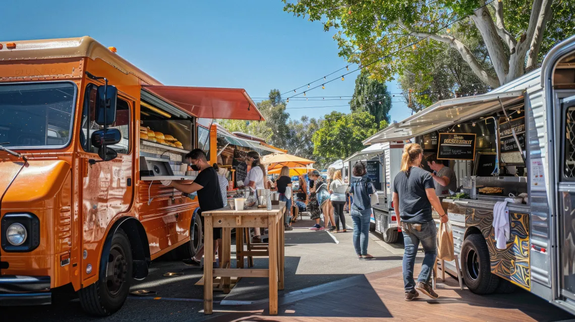 food truck stock