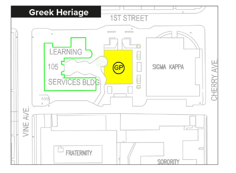 Map of Greek Heritage area