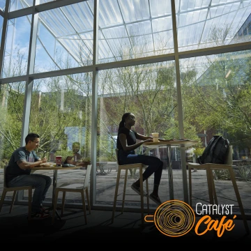 Catalyst Cafe with Logo