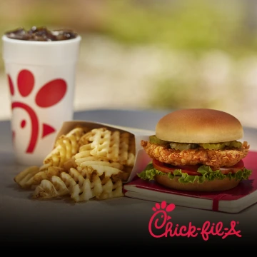 Chick-fil-a with logo