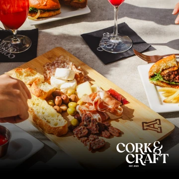 cork & craft with logo