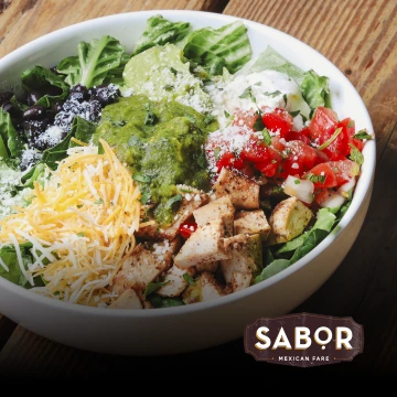 Chicken bowl from favor